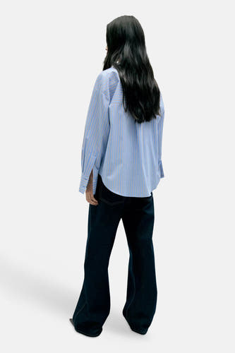 Chemise à manches longues - Bleu