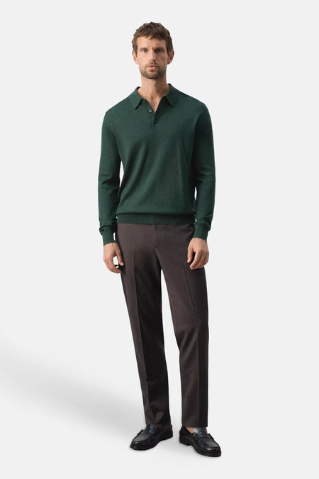Pull col V vert - MANGO