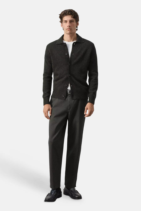 Chemise (manches longues) vert - MANGO