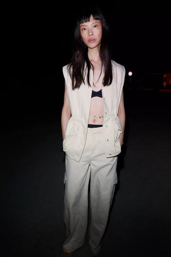 Veste sans manches - beige