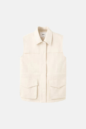 Veste sans manches - beige