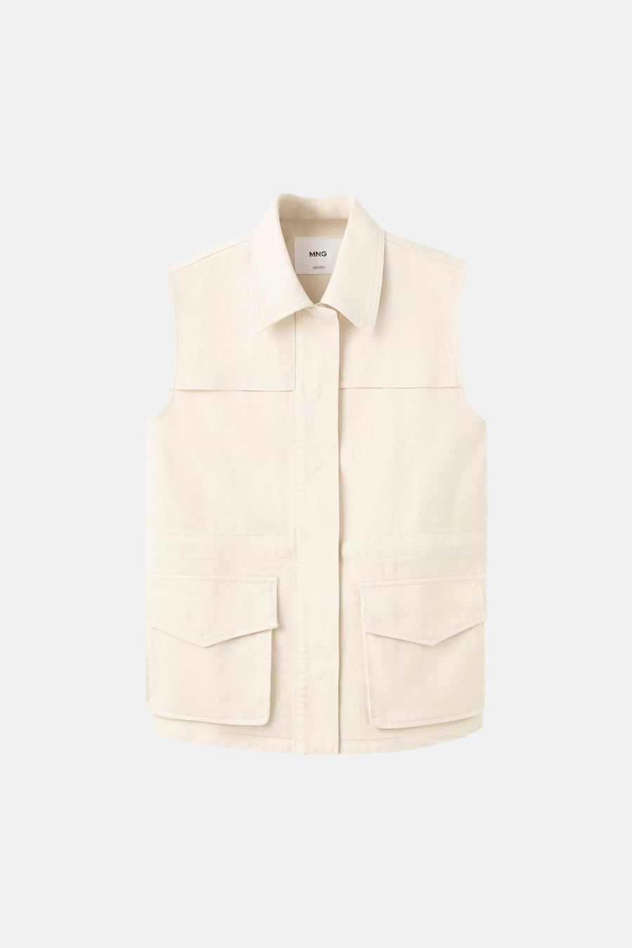 Veste sans manches - beige