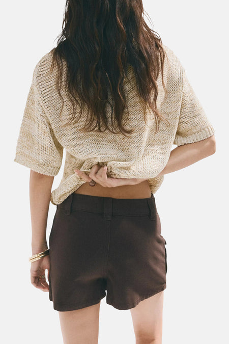 Cargo short - brun