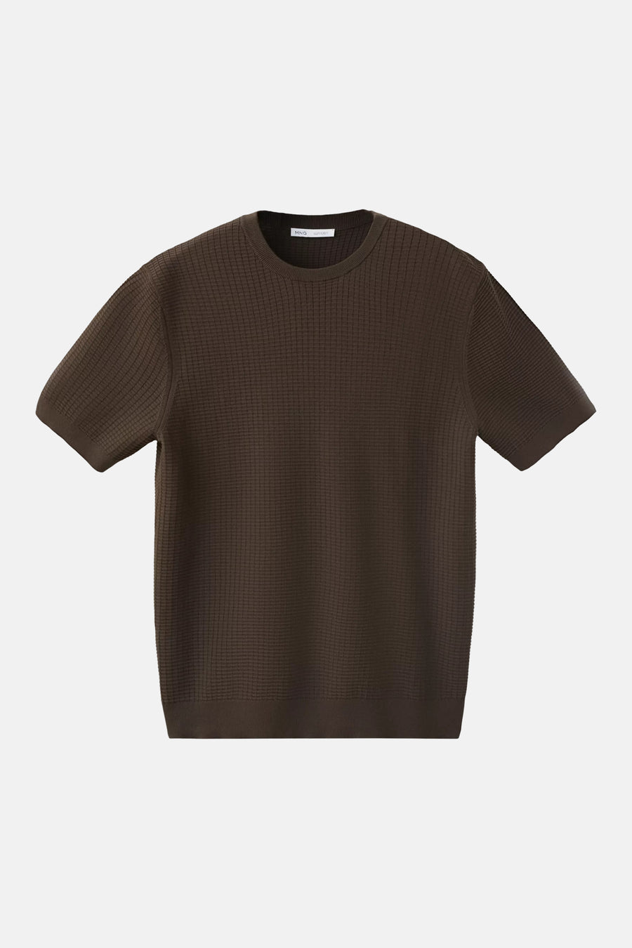 Pull col O - brun