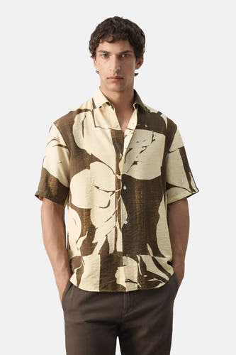 Chemise à manches courtes - multicolore