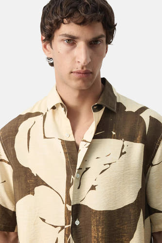 Chemise à manches courtes - multicolore
