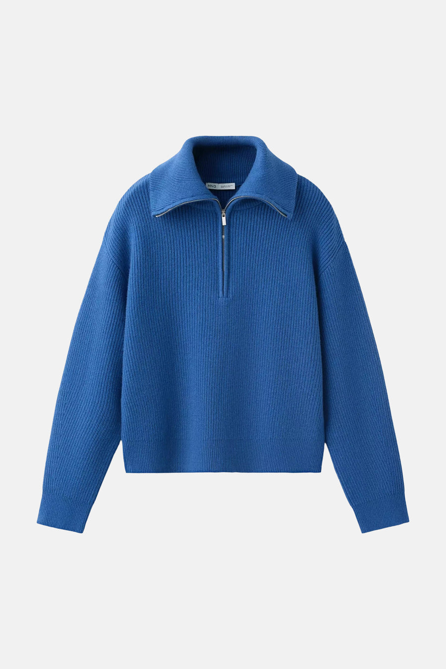 Pull à col roulant - bleu