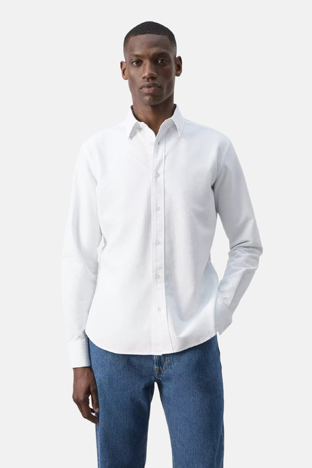 Chemise à manches longues - bleu