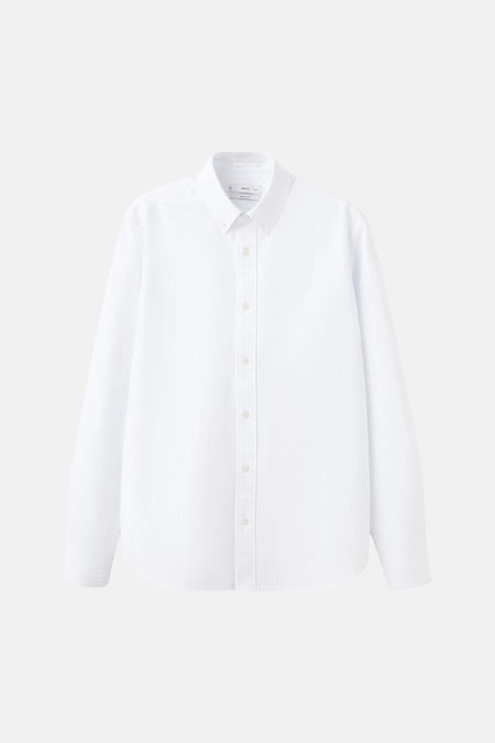 Chemise à manches longues - Blanc