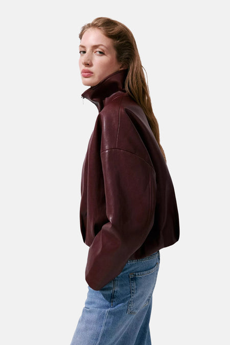 Bombers bordeaux - MANGO