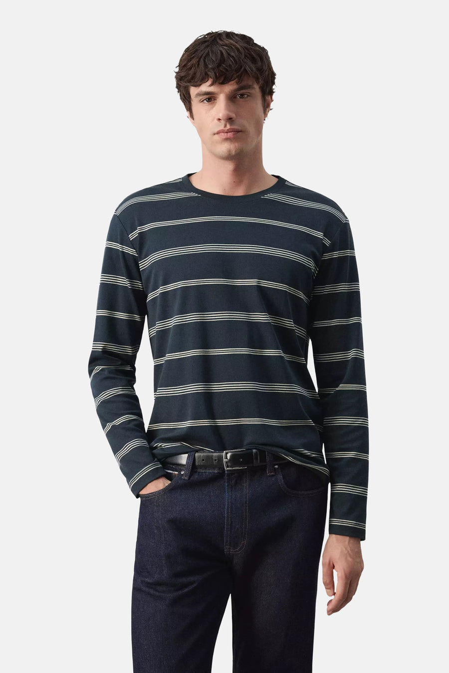 T-shirt à manches longues - Bleu