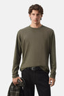 T-shirt (manches longues) brun - MANGO