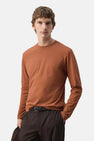 T-shirt (manches longues) brun - MANGO