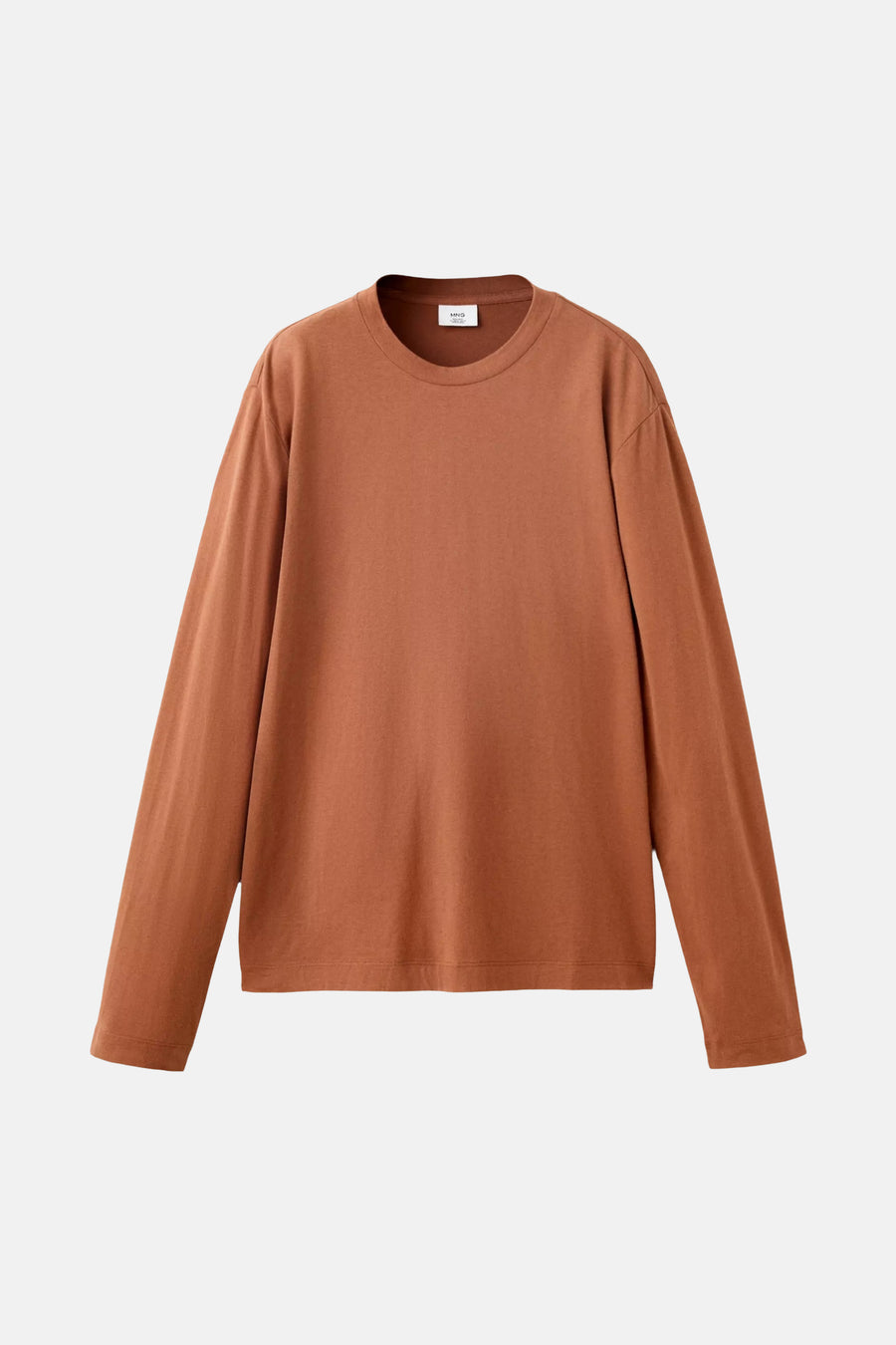 T-shirt (manches longues) brun - MANGO