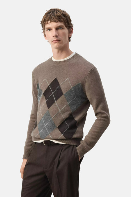Pull col O - Brun