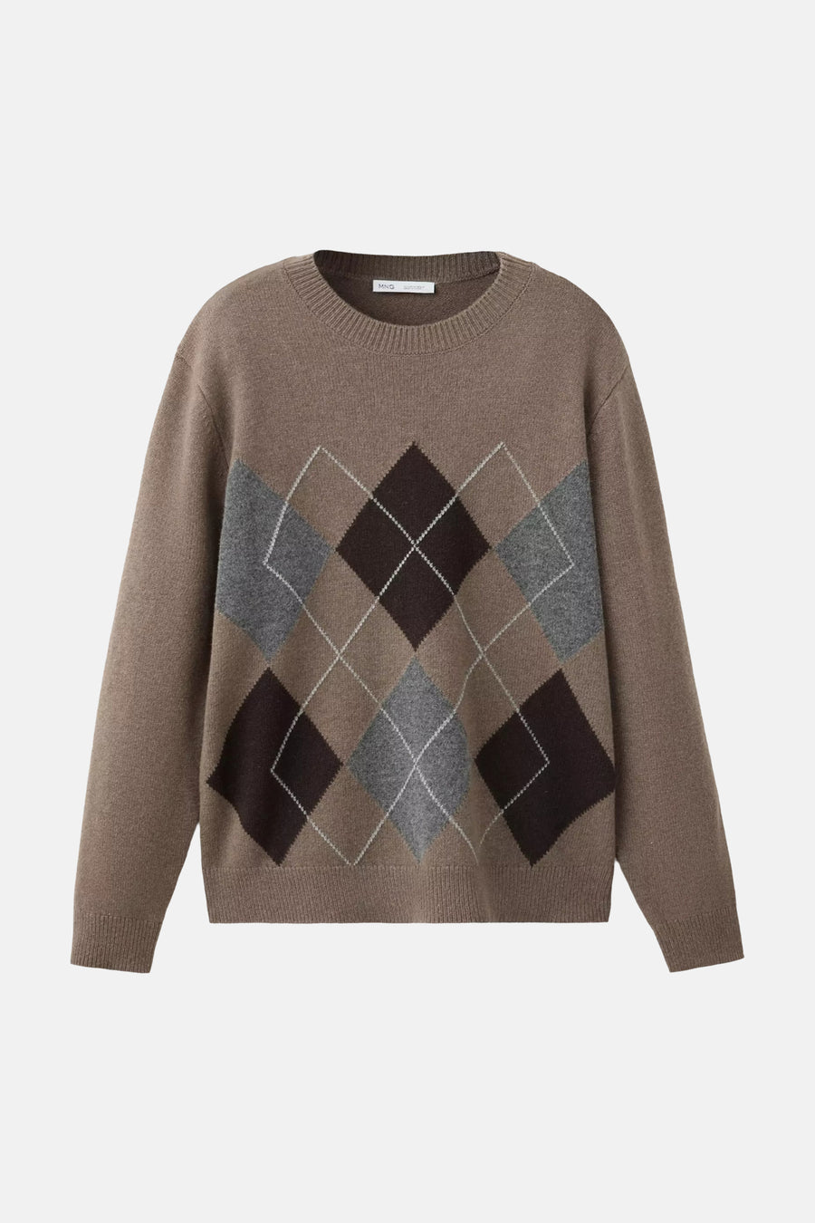 Pull col O multicolore - MANGO