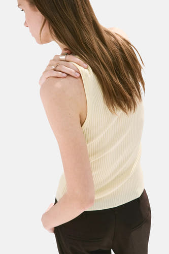 Top - jaune