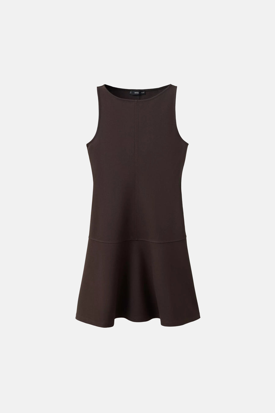 Robe sans manches - brun