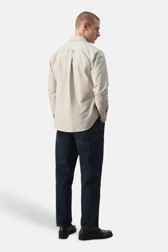 Chemise à manches longues - beige