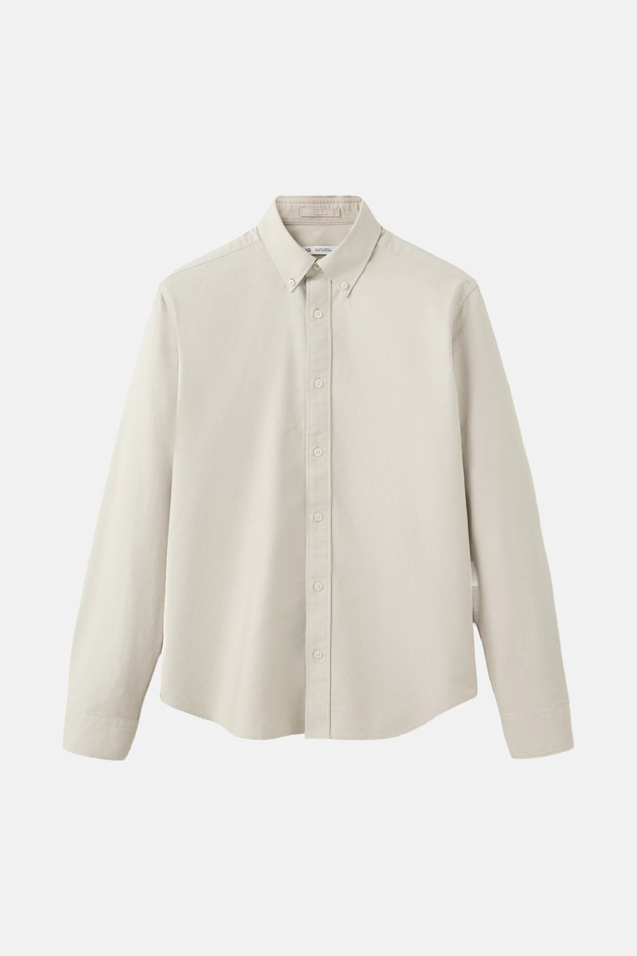 Chemise à manches longues - beige