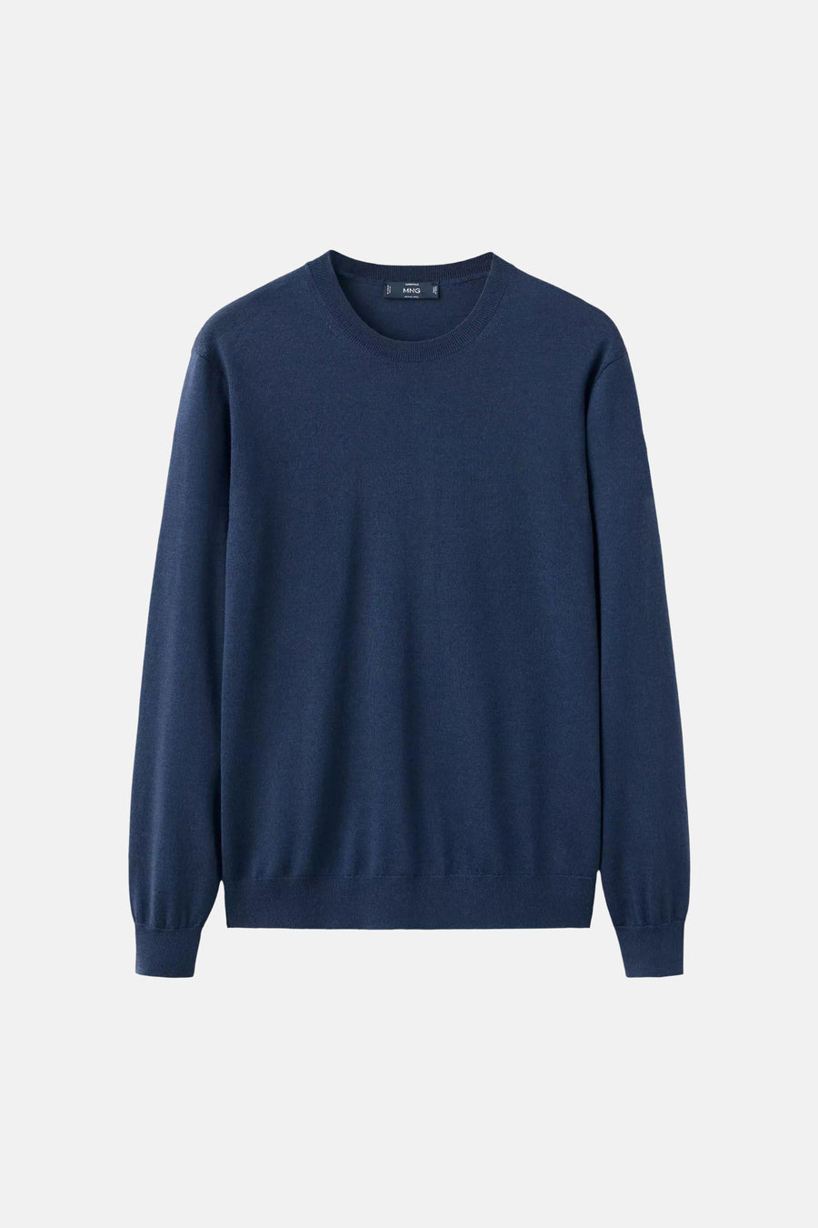 Pull col O - bleu