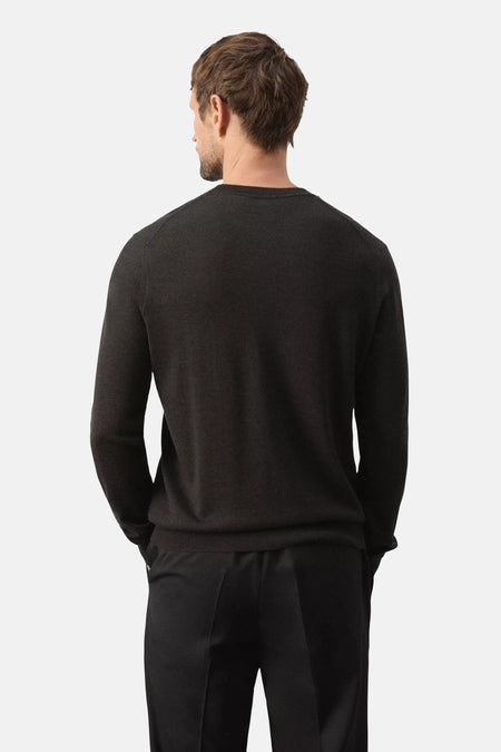 Pull col O - brun