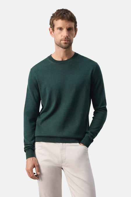 Pull col O vert - MANGO