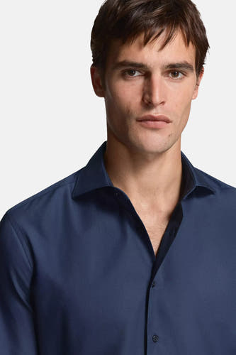 Chemise (manches longues) bleu - MANGO