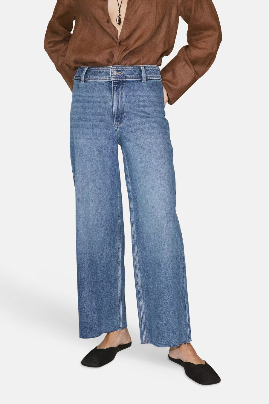 CATHERIN - light blue denim