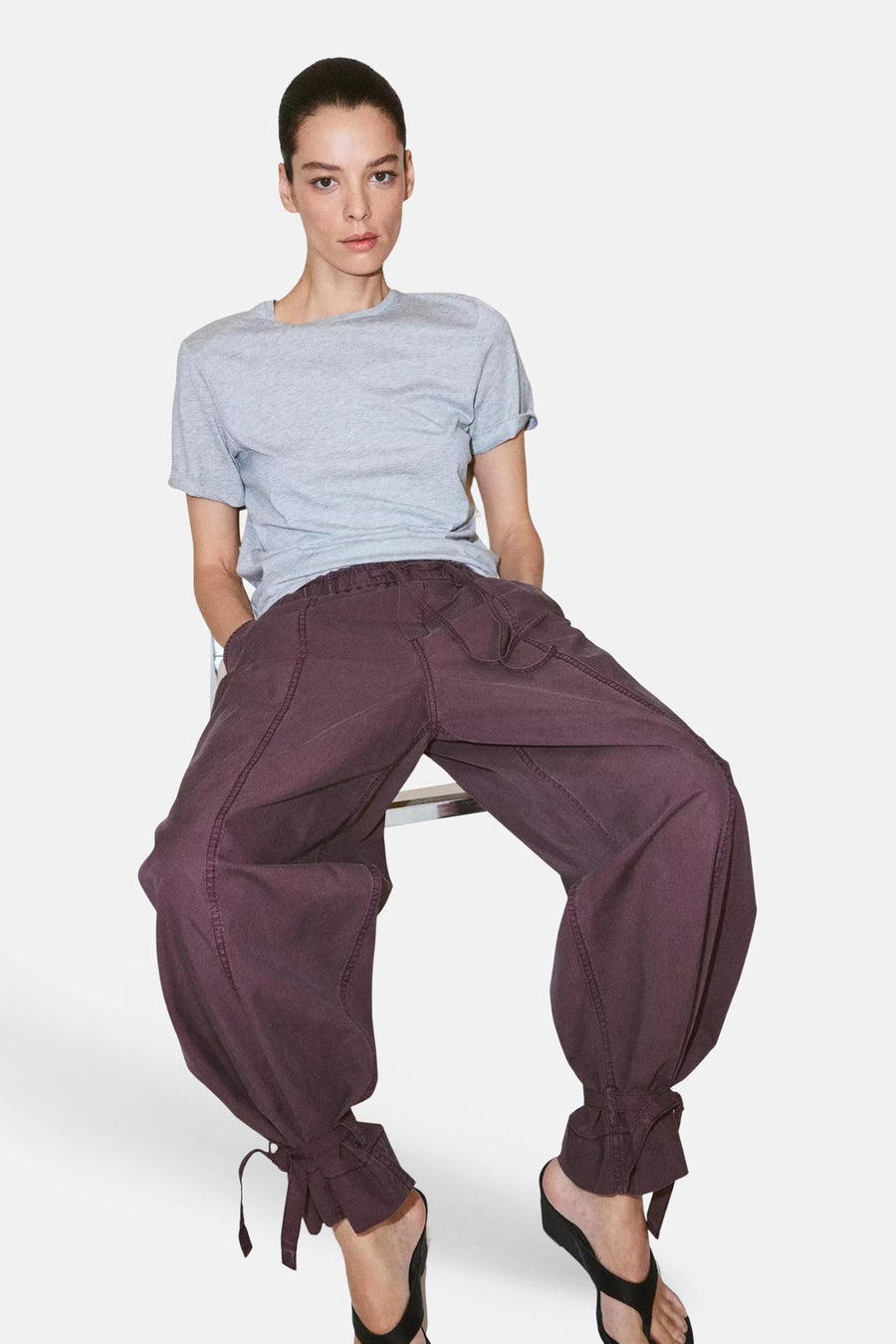 Pantalon - violet
