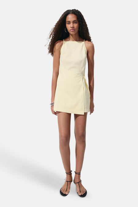 Robe sans manches - jaune