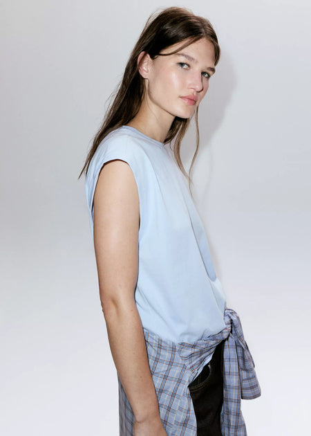Top - bleu