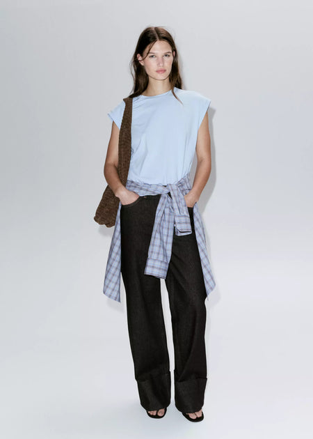 Top - bleu