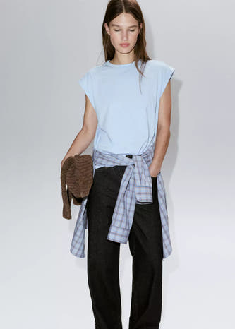 Top - bleu