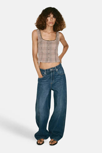 Blouse sans manches - multicolore