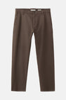 Pantalon 5 poches - brun