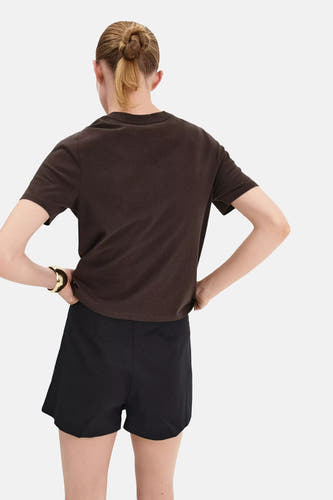 T-shirt à manches courtes - brun