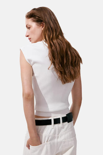 Gilet sans manches - blanc