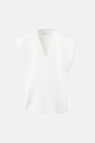 Gilet sans manches - blanc