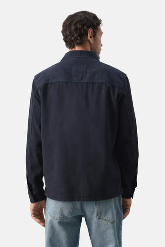 Chemise à manches longues - bleu