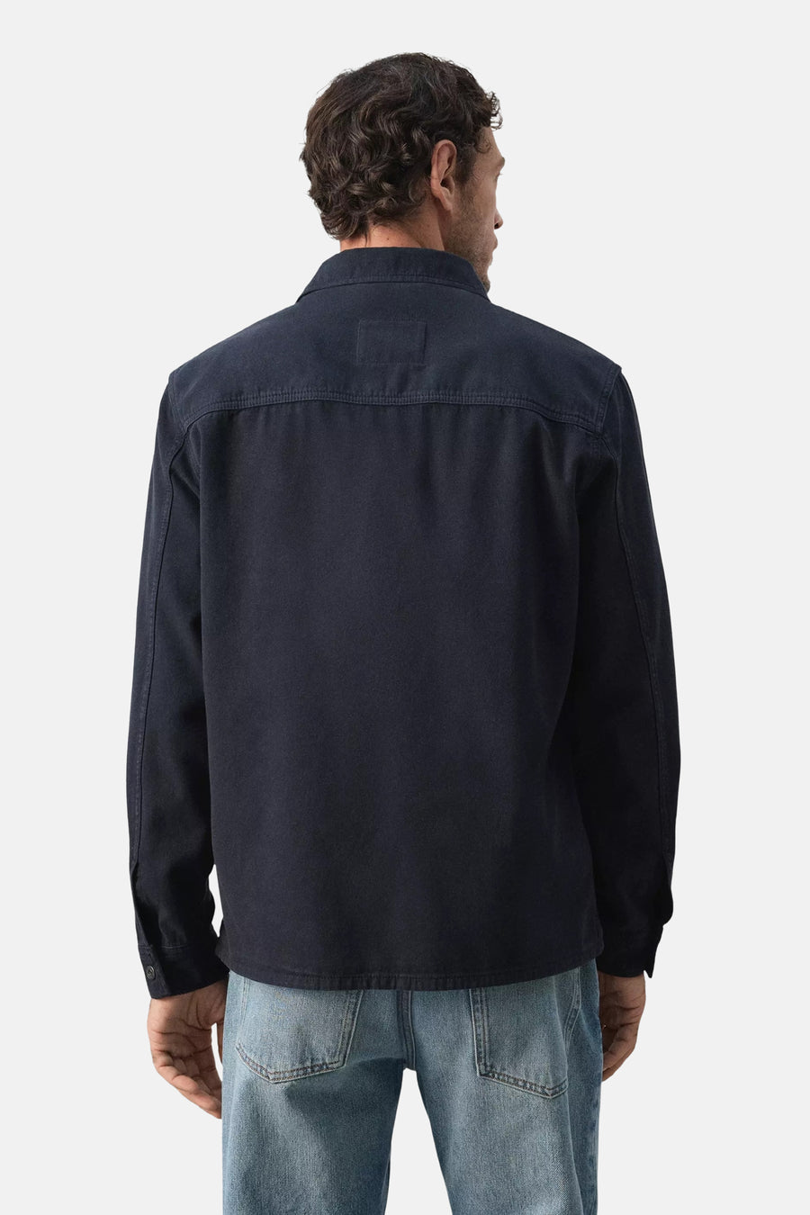 Chemise à manches longues - bleu