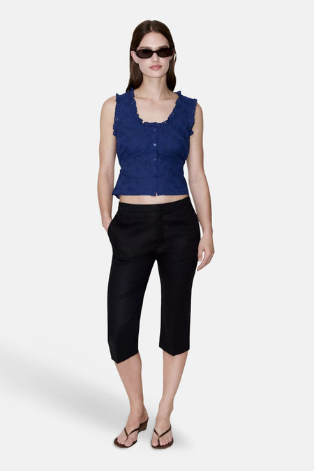 Blouse - bleu