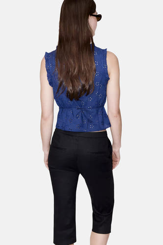 Blouse - bleu