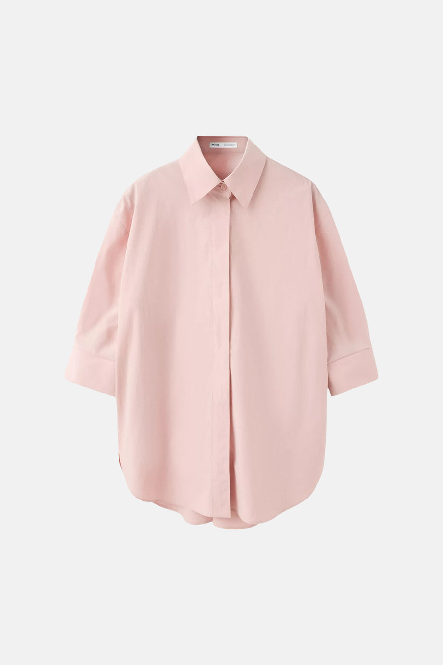 Chemise à manches longues - rose