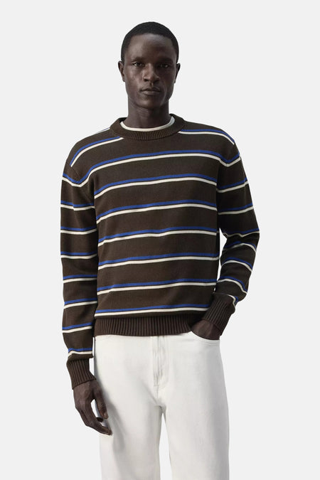 Pull col O - multicolore