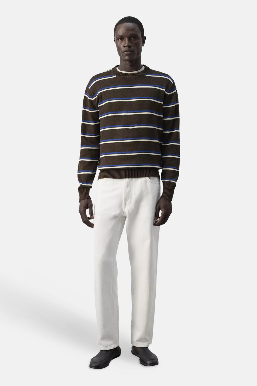 Pull col O - multicolore