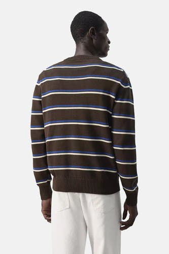 Pull col O - multicolore