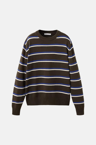 Pull col O - multicolore