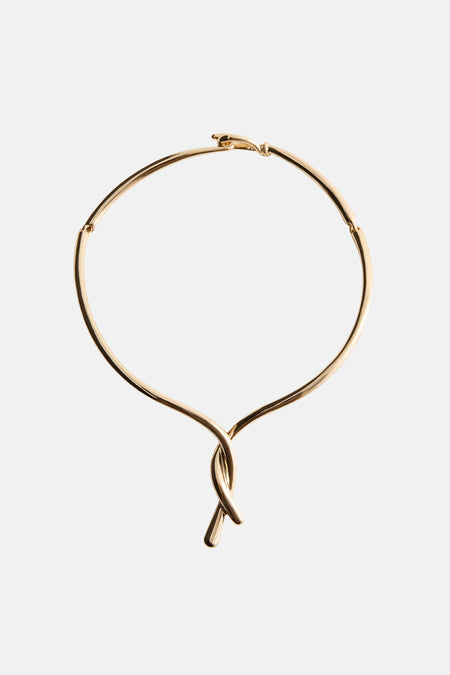 Collier (court) doré - MANGO