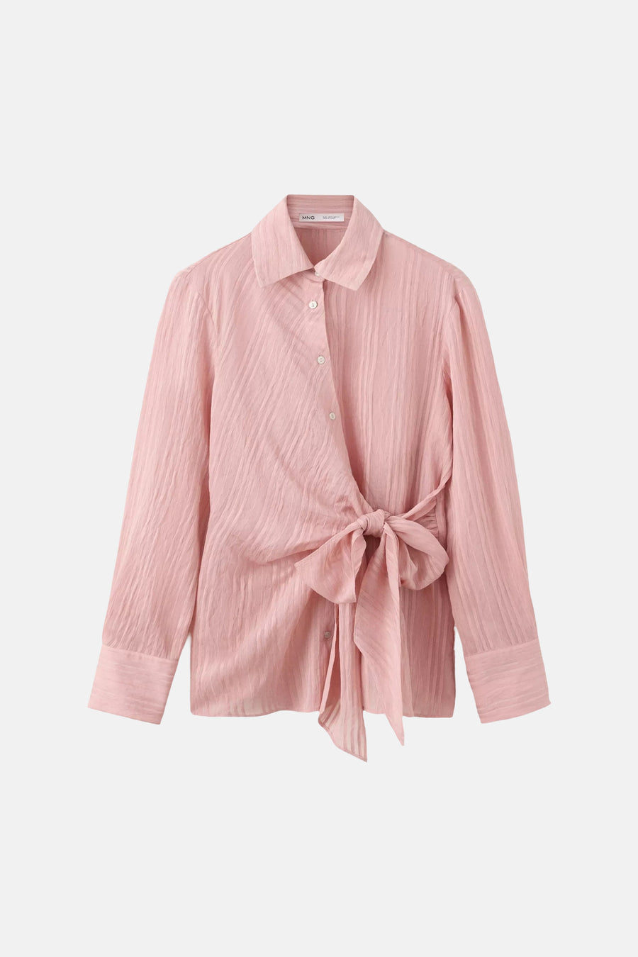 Chemisier (manches longues) rose - MANGO